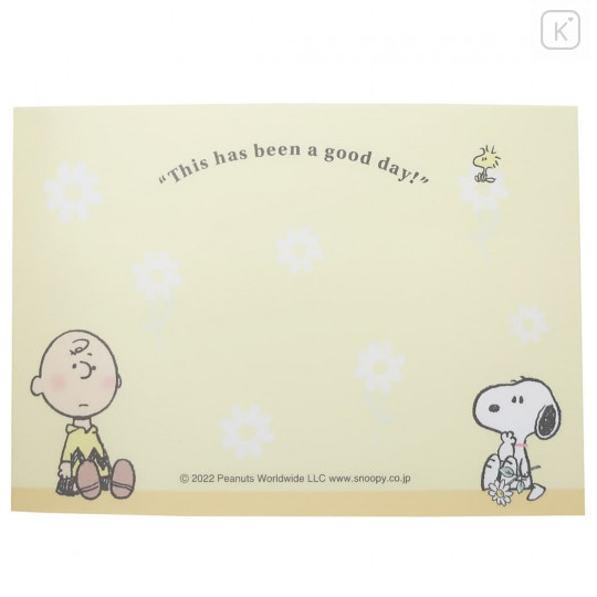Japan Peanuts Mini Notepad - Snoopy and his friends / Daisy - 2