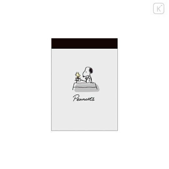 Japan Peanuts Mini Notepad - Snoopy / White - 1
