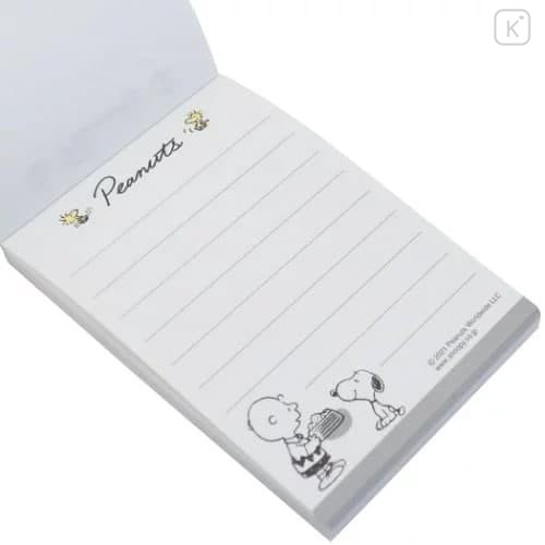Japan Peanuts Mini Notepad - Snoopy / White - 3