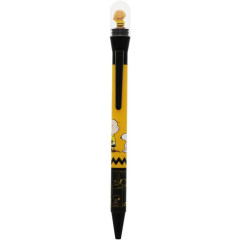 Japan Peanuts Rotating Mascot Ballpoint Pen - Snoopy & Charlie