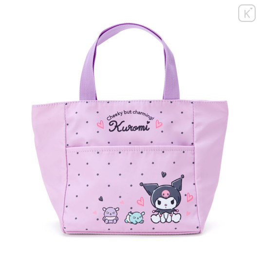 Japan Sanrio Insulated Cooler Bag - Kuromi / Heart | Kawaii Limited