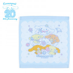 Japan Sanrio Hand Towel - Cinnamoroll / 20th Anniversary Birthday