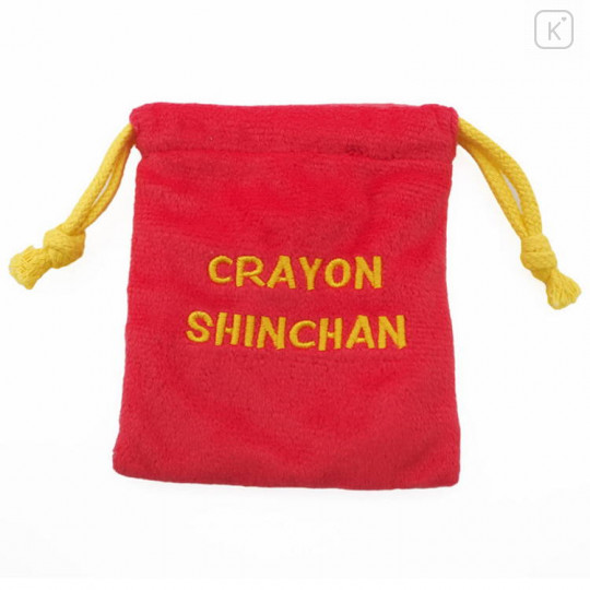 Japan Crayon Shin-chan Drawstring Bag - Go / Red - 2