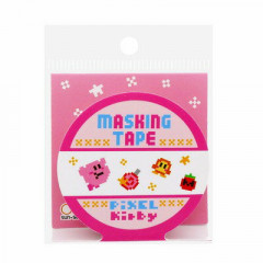 Japan Kirby Washi Paper Masking Tape - Pixel Kirby
