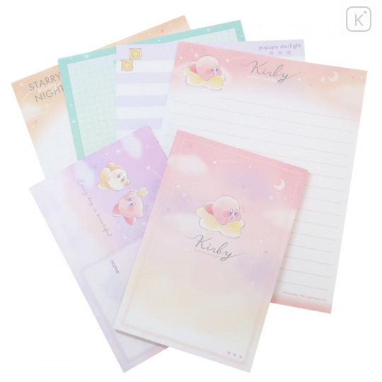 Japan Kirby Volume Up Letter Set - Pupupu Starlight - 2