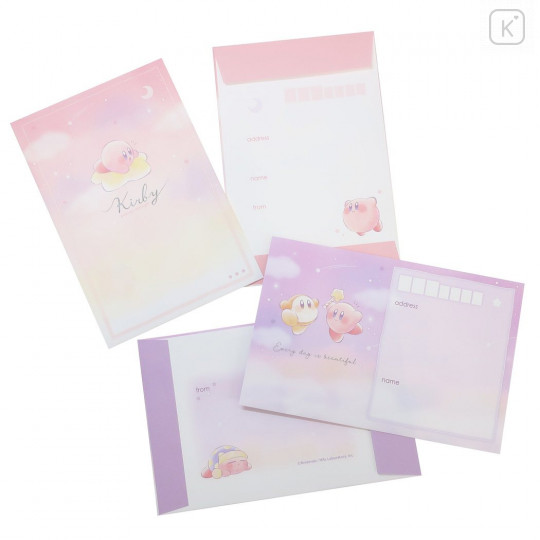 Japan Kirby Volume Up Letter Set - Pupupu Starlight - 4
