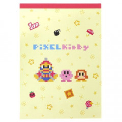 Japan Kirby A6 Notepad - Pixel Kirby