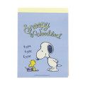 Japan Peanuts Mini Notepad - Snoopy / Nice Day - 1