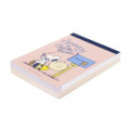 Japan Peanuts Mini Notepad - Snoopy & Charlie / Pink - 4