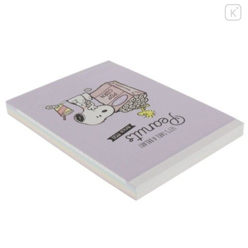 Japan Peanuts A6 Notepad - Snoopy / Take A Break - 5