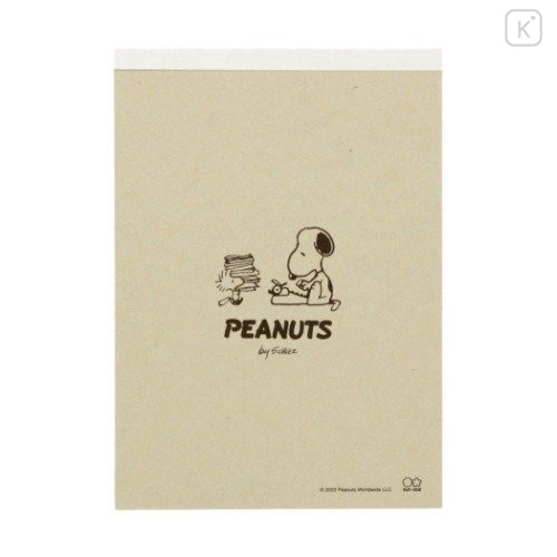 Japan Peanuts A6 Notepad - Snoopy / Friends B - 6