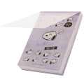 Japan Peanuts Mini Notepad - Snoopy / Purple - 3