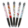 Japan Sanrio FriXion Ball Knock Erasable Gel Pen 5 Design Set - Hello Kitty - 2