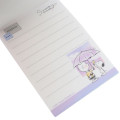 Japan Peanuts Mini Notepad - Snoopy & Charlie : Rain - 2