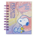 Japan Peanut A7 Twin Ring Magnetic Notebook - Snoopy / Sleep - 1