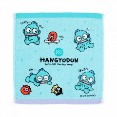 Japan Sanrio Hand Towel - Hangyodon / Relax at Home