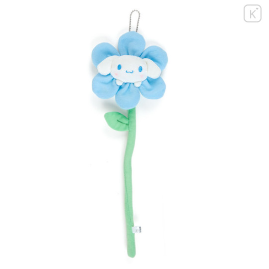 Japan Sanrio Flower Mascot Keychain - Cinnamoroll - 1