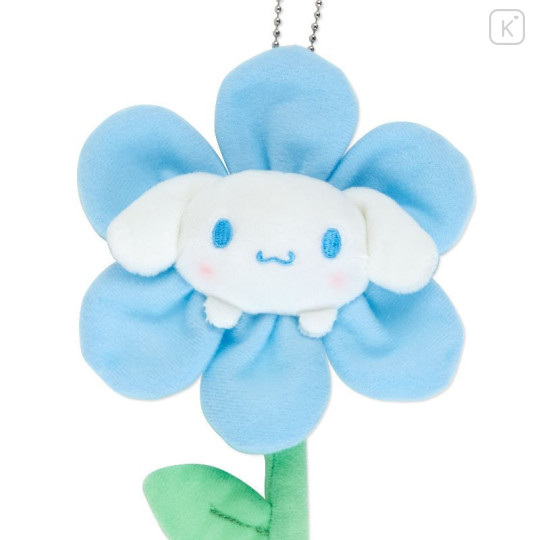 Japan Sanrio Flower Mascot Keychain - Cinnamoroll - 4
