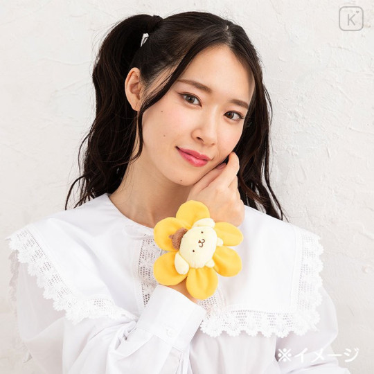 Japan Sanrio Flower Mascot Keychain - Cinnamoroll - 6