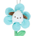 Japan Sanrio Flower Mascot Keychain - Pochacco - 4