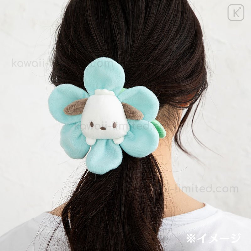 Japan Sanrio Flower Mascot Keychain - Badtz-maru | Kawaii Limited