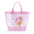 Japan Sanrio Pool Bag - Hello Kitty : Gingham - 1