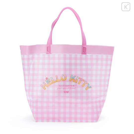 Japan Sanrio Pool Bag - Hello Kitty : Gingham - 2