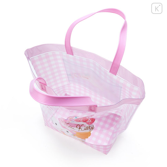 Japan Sanrio Pool Bag - Hello Kitty : Gingham - 3