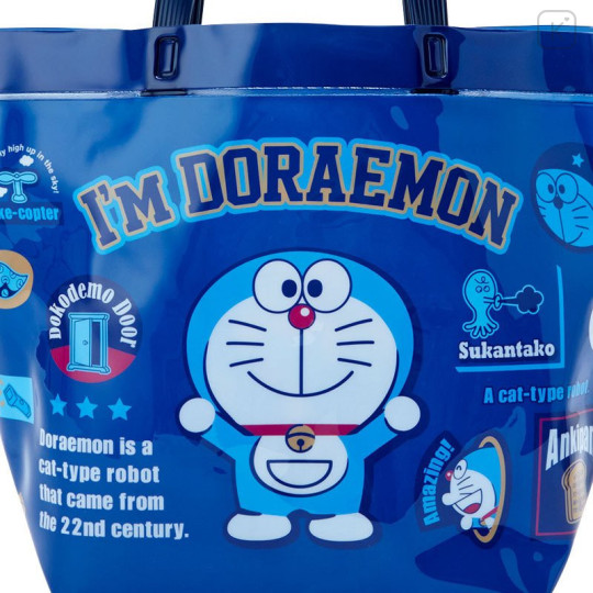 Japan Sanrio Pool Bag - Doraemon : Gingham - 4
