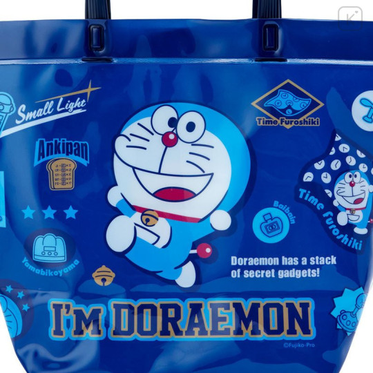 Japan Sanrio Pool Bag - Doraemon : Gingham - 5