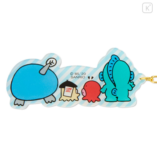 Japan Sanrio Acrylic Keychain - Hangyodon - 3