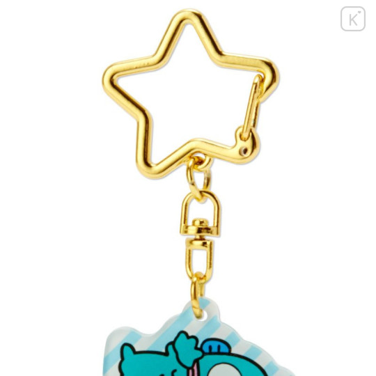 Japan Sanrio Acrylic Keychain - Hangyodon - 4