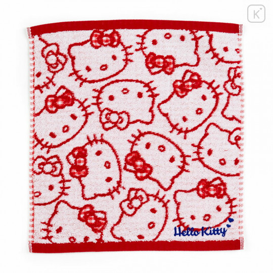 Japan Sanrio Antibacterial Deodorant Hand Towel - Hello Kitty / Full - 1