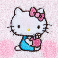 Japan Sanrio Imabari Hand Towel - Hello Kitty / Dot - 3