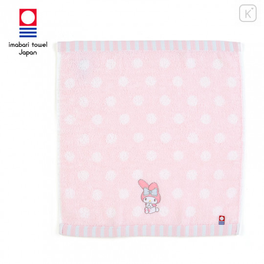 Japan Sanrio Imabari Hand Towel - My Melody / Dot - 1