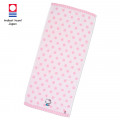Japan Sanrio Imabari Face Towel - Hello Kitty / Dot - 1