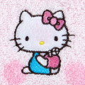 Japan Sanrio Imabari Face Towel - Hello Kitty / Dot - 3