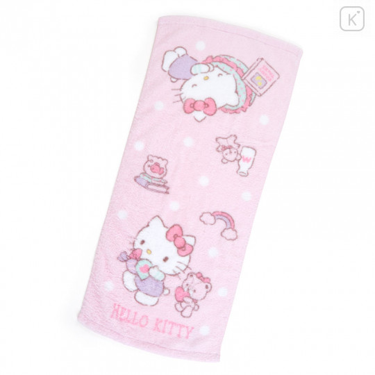 Japan Sanrio Soft Face Towel - Hello Kitty - 1