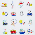 Japan Sanrio Face Towel - Snoopy / Japanese Style - 3