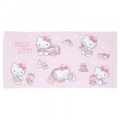 Japan Sanrio Fluffy Bath Towel - Hello Kitty