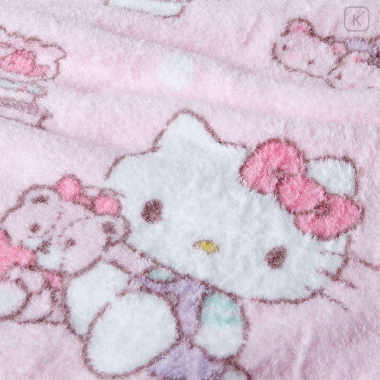 Japan Sanrio Fluffy Bath Towel - Hello Kitty - 5