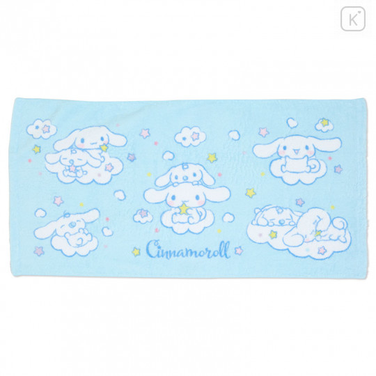 Japan Sanrio Fluffy Bath Towel - Cinnamoroll - 1