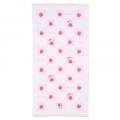 Japan Sanrio Gauze Bath Towel - My Melody / Strawberry