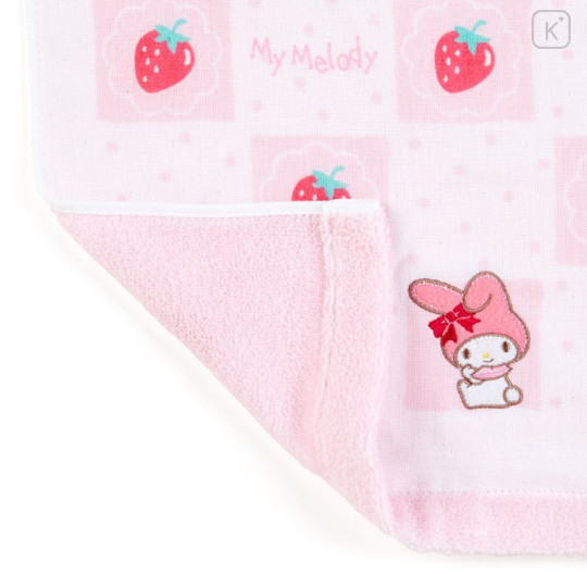 Japan Sanrio Gauze Face Towel - My Melody : Strawberry - 4