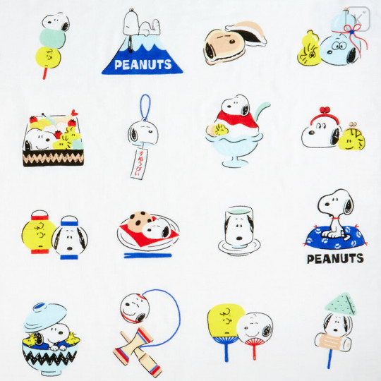 Japan Sanrio Bath Towel - Snoopy / Japanese - 3
