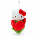 Japan Sanrio Mascot Holder - Hello Kitty : Tulip Spring 2022 - 1