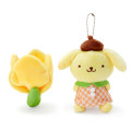 Japan Sanrio Mascot Holder - Pompompurin / Tulip Spring 2022 - 2