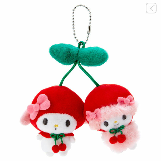 Japan Sanrio Brooch Mascot Holder - My Melody : Cherry Spring 2022 - 1