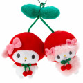 Japan Sanrio Brooch Mascot Holder - My Melody : Cherry Spring 2022 - 3