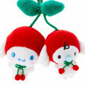 Japan Sanrio Brooch Mascot Holder - Cinnamoroll / Cherry Spring 2022 - 3